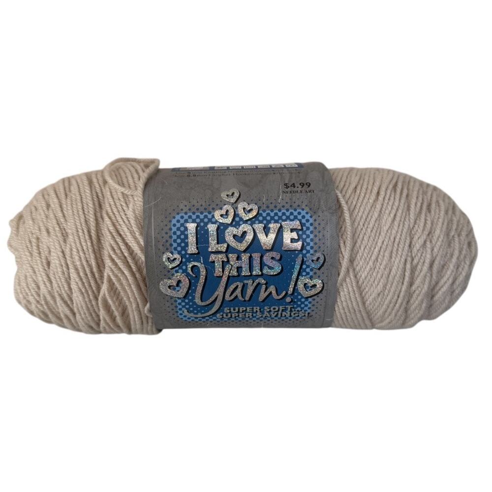 Hobby Lobby I Love This Yarn Linen 240 Acrylic 6 oz